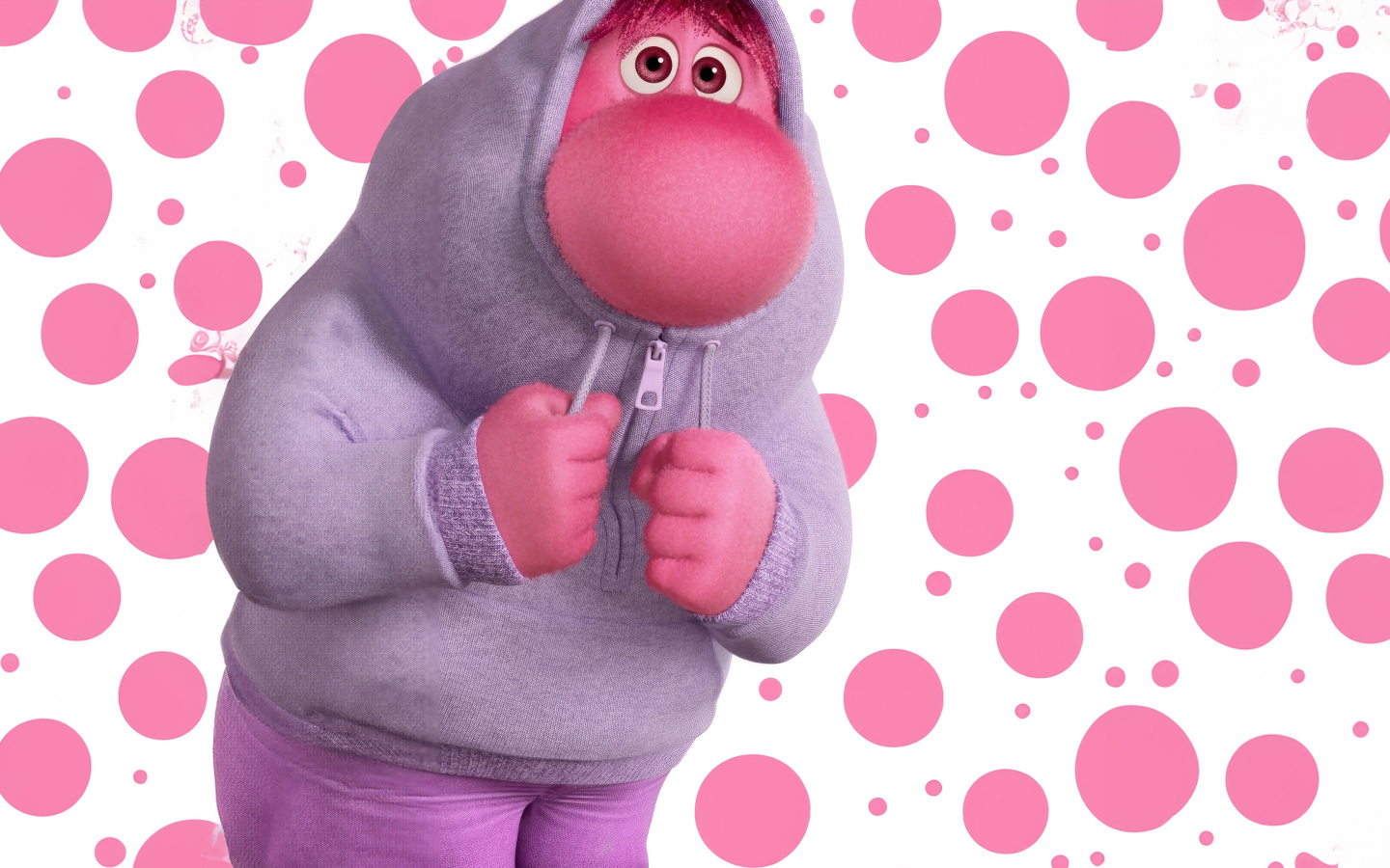 Милый персонаж Смущение из мультфильма Головоломка 2