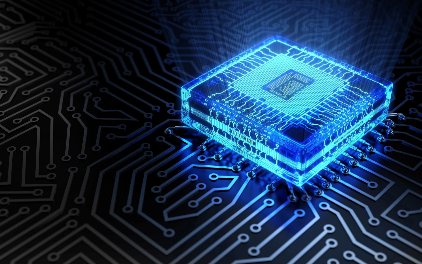 Неоновый чипсет на плане