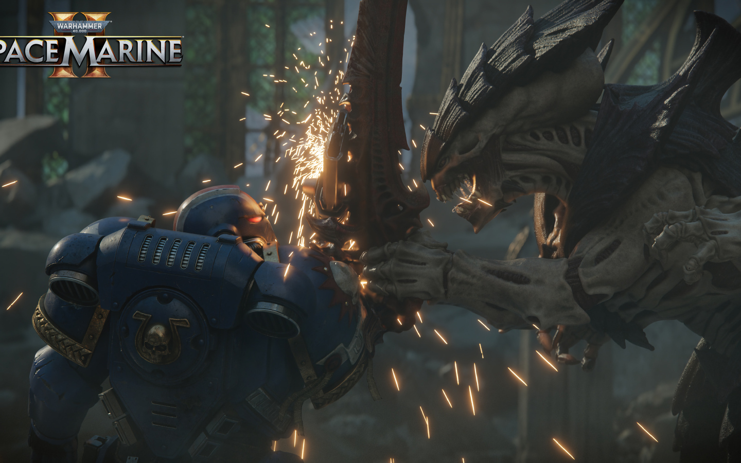 Битва в компьютерной игре Warhammer 40,000: Space Marine 2