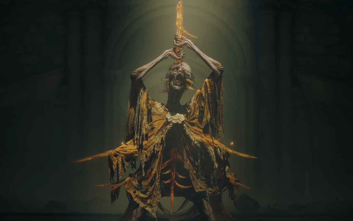 Кадр новой компьютерной игры Elden Ring: Shadow of the Erdtree