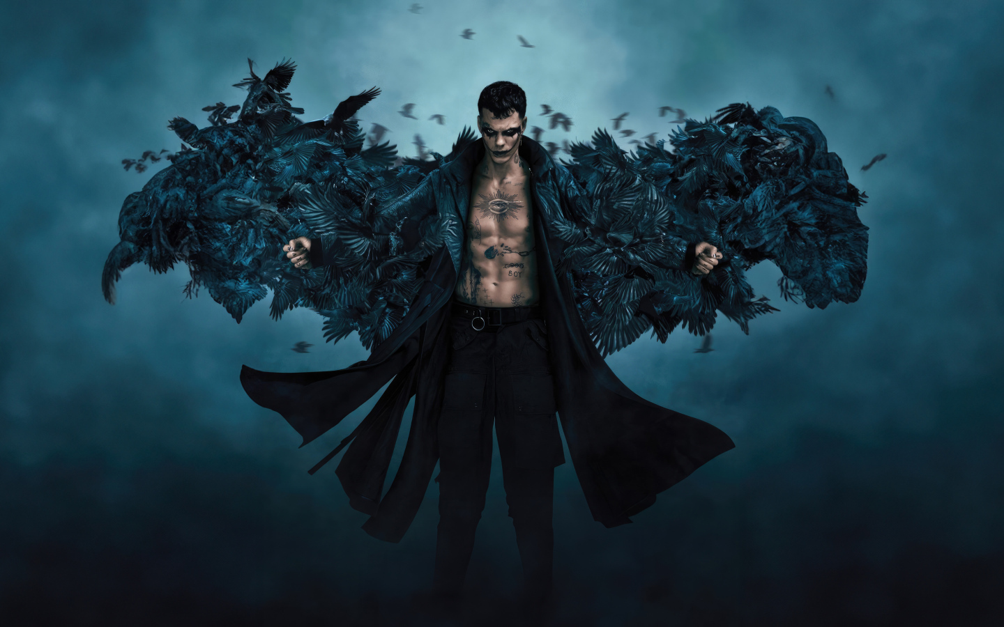 Герой с черными крыльями, фильм Ворон 2024