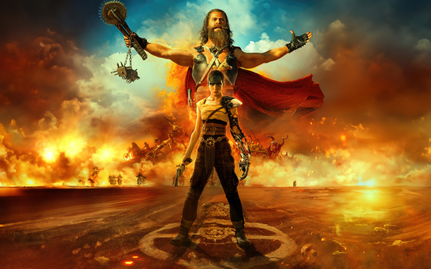 Постер нового боевика Фуриоса: Хроники Безумного Макса