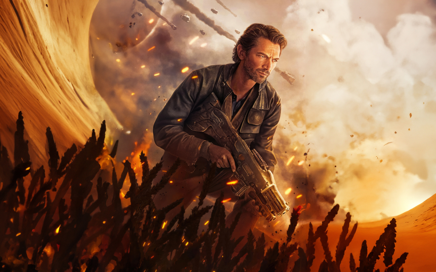 Персонаж Гуннар в новом фильме Мятежная Луна: Дарующая шрамы, 2024