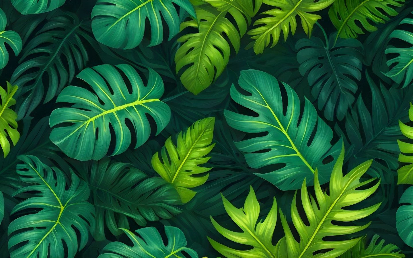 Зеленые листья крупным планом для фона