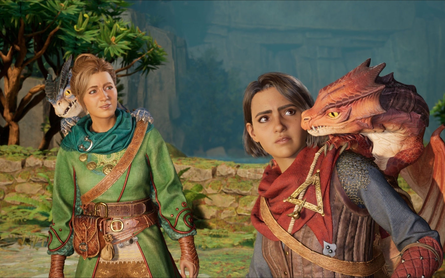 Кадр компьютерной игры Split Fiction