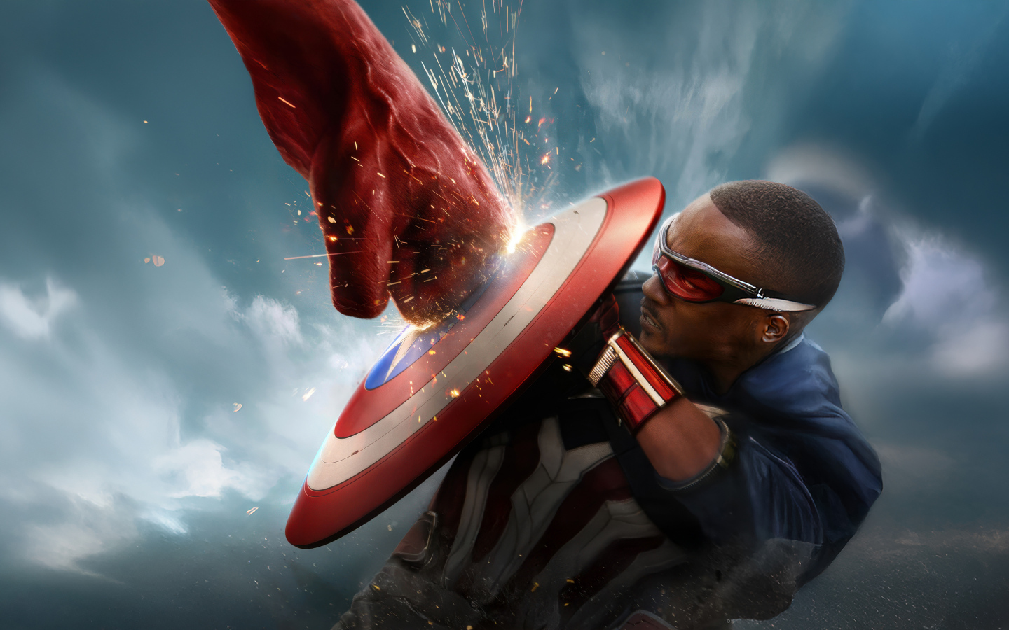 Постер фильма Капитан Америка: Дивный новый мир