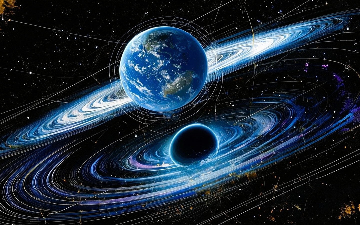 Земной шар и космические тела