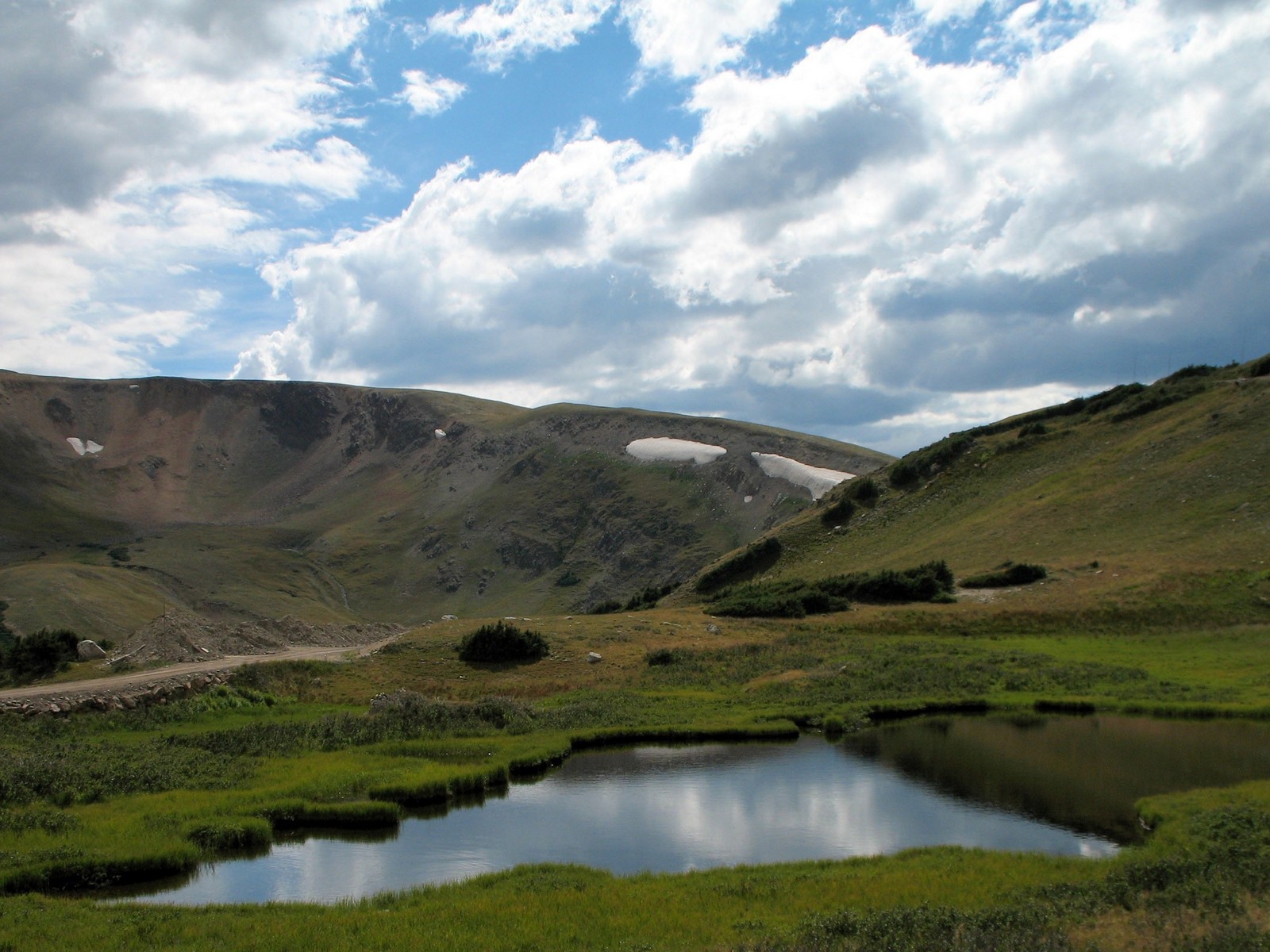 Озеро в горах