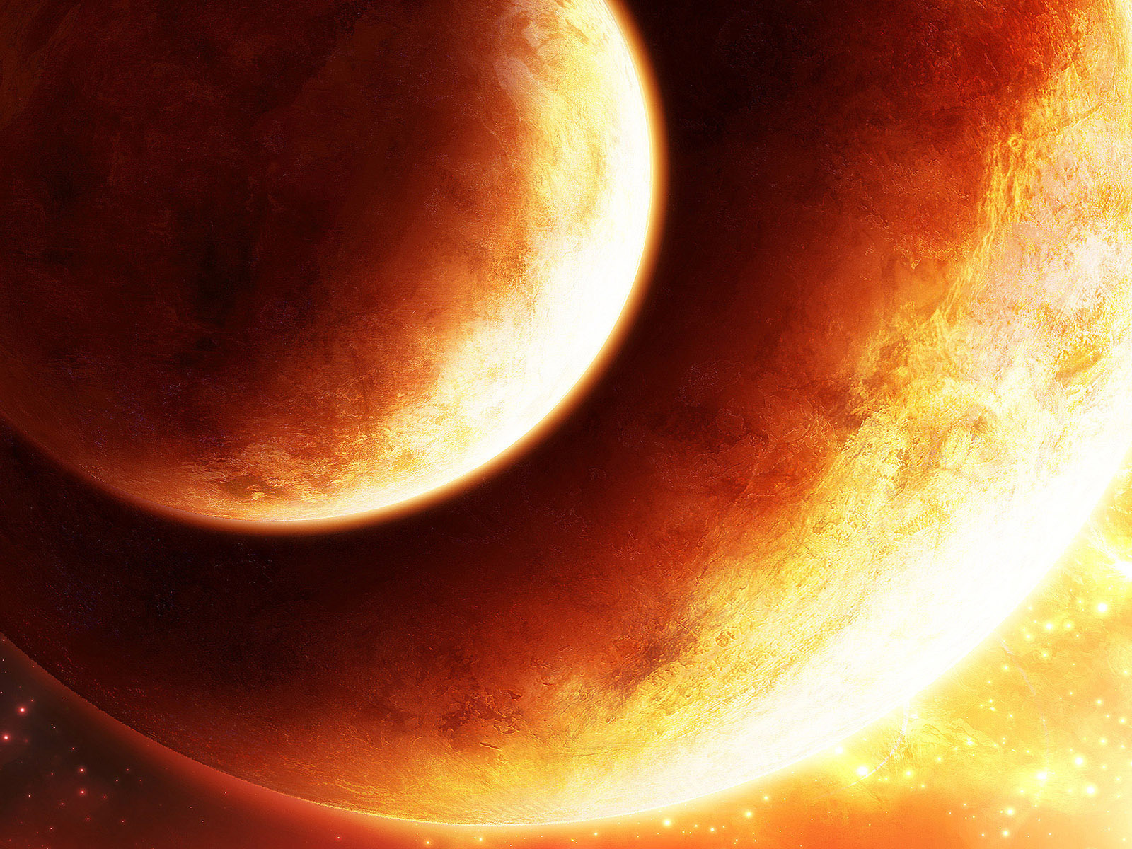 Близкая орбита двух планет