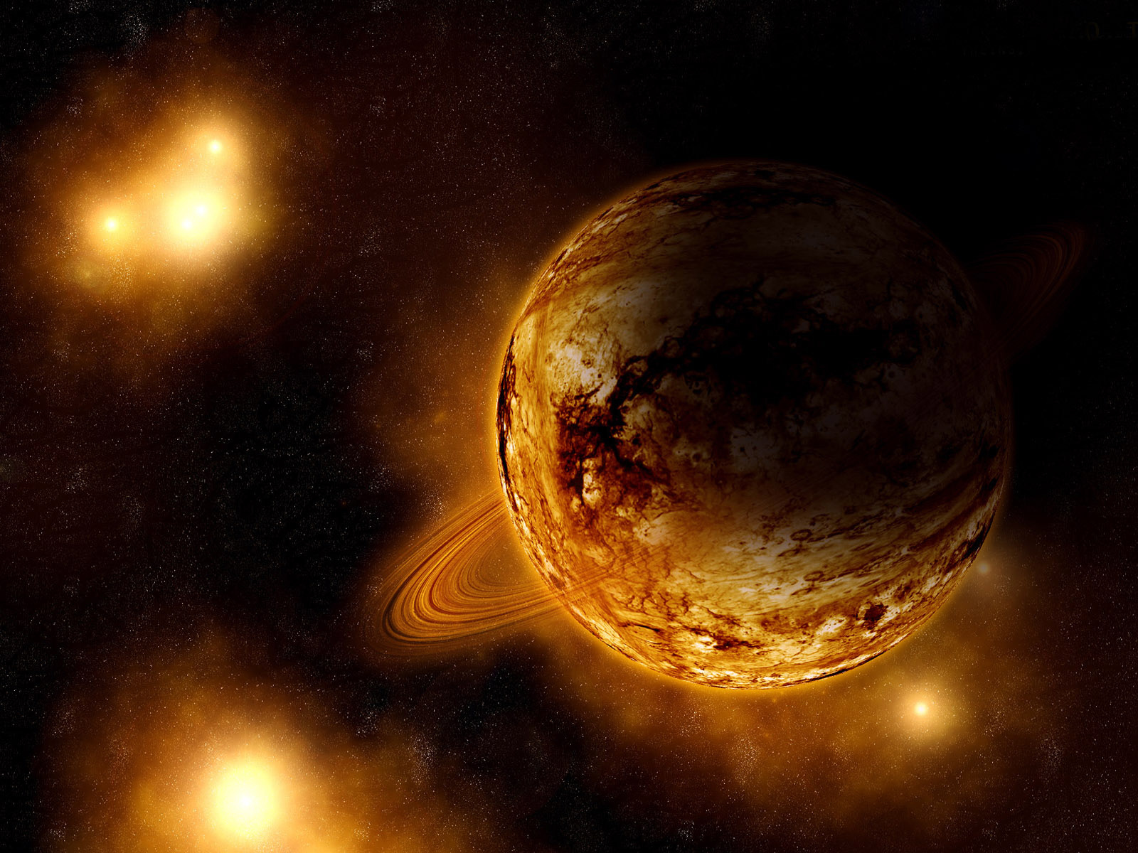 Пылающая планета