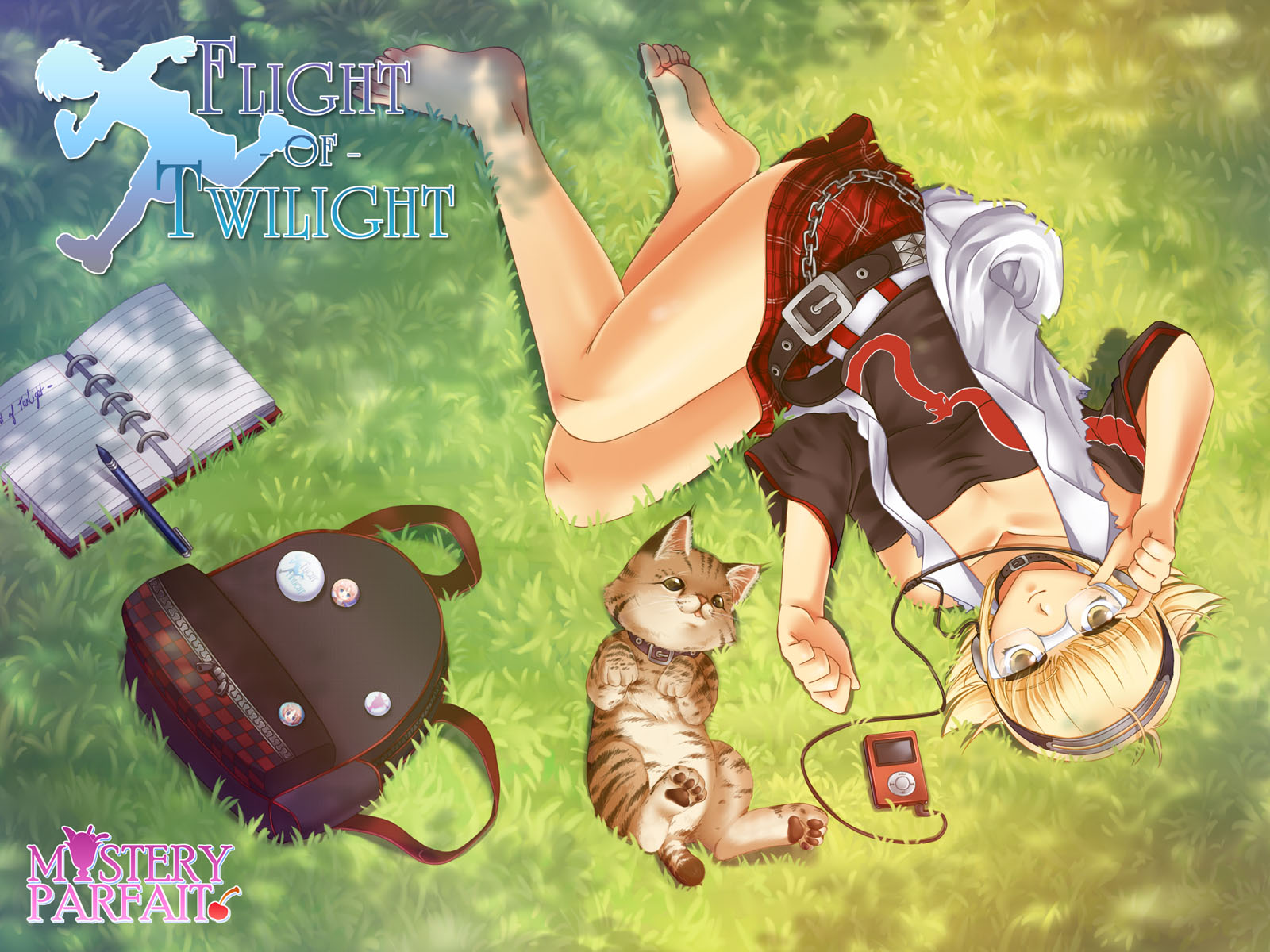 Школьница аниме