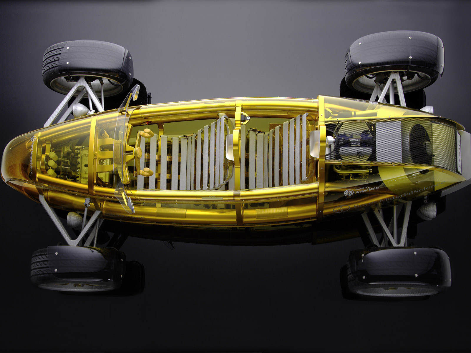 Двухместный прототип автомобиля