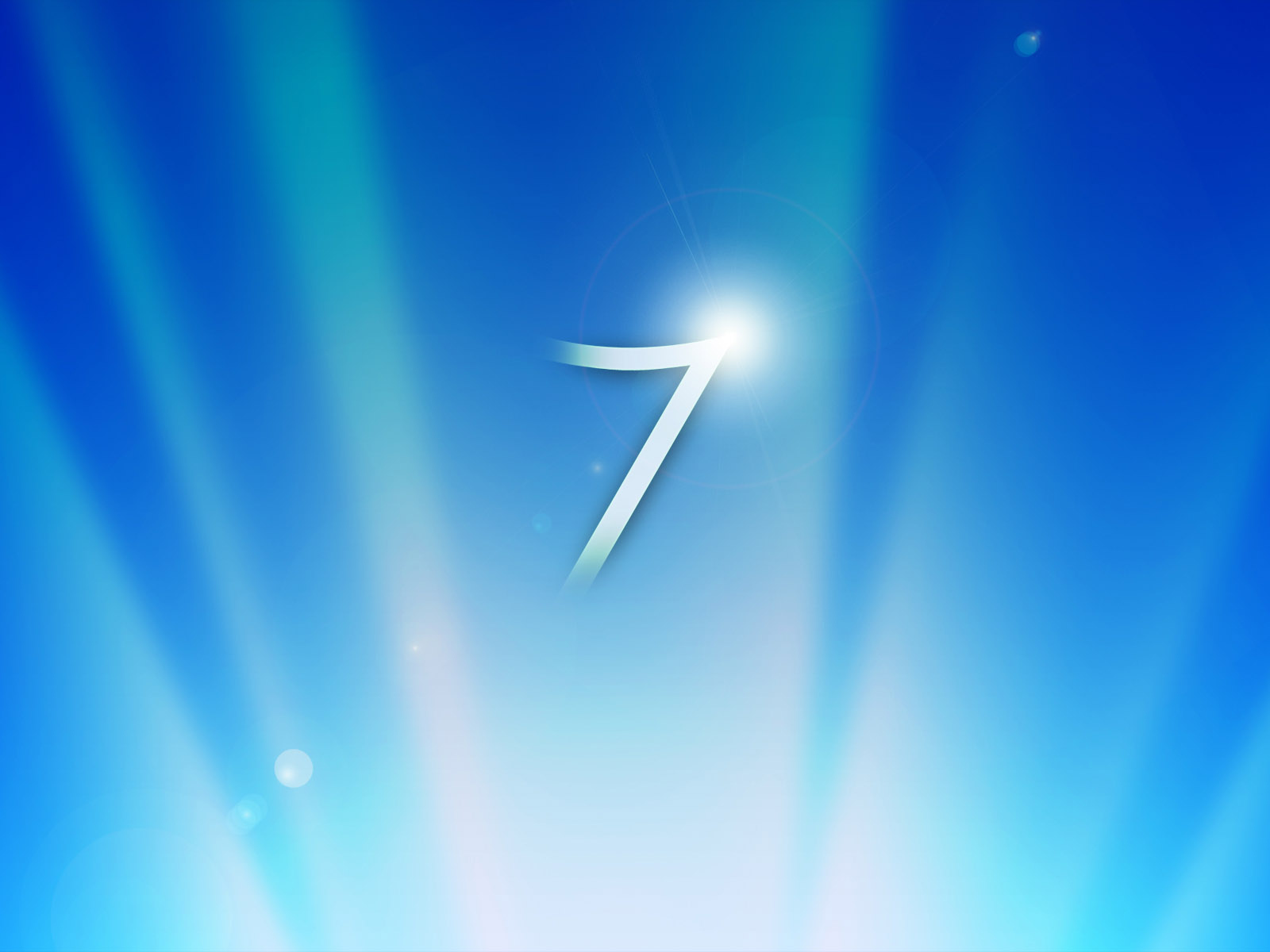 Windows 7 синяя тема