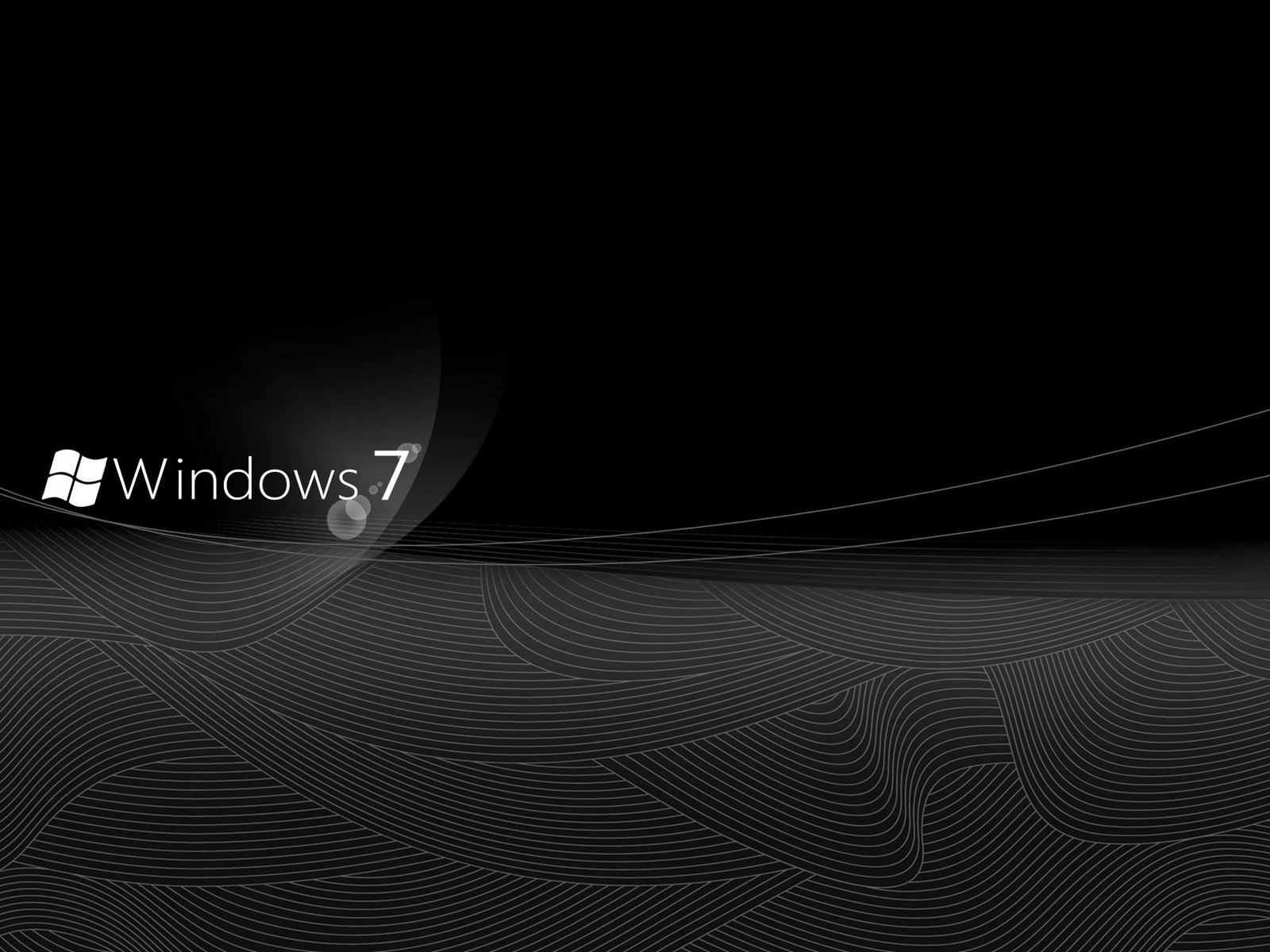 Windows Seven Черная Тема