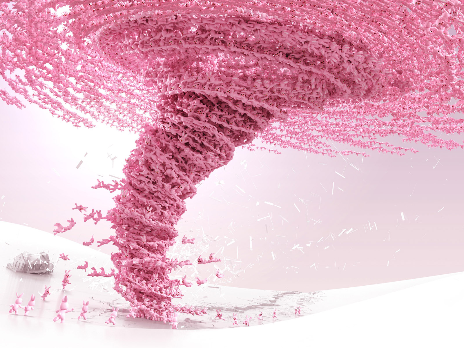 Розовый смерч