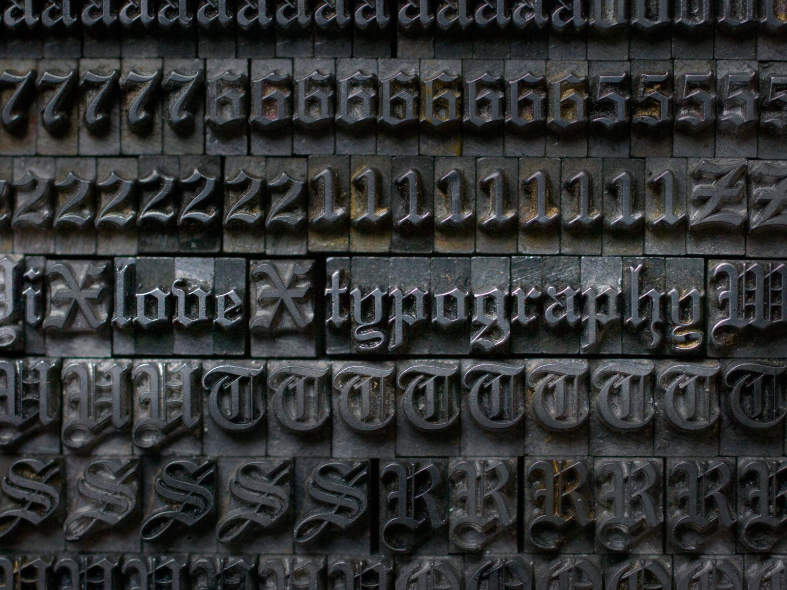 Типографические литеры