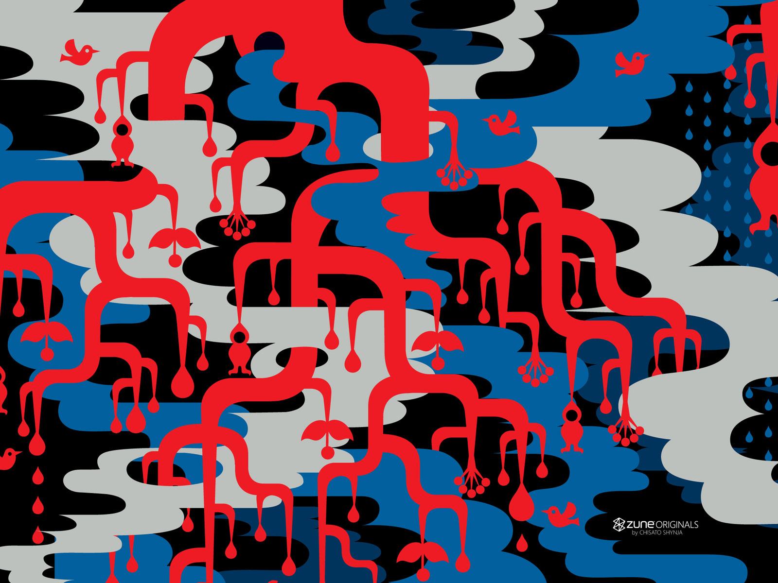 Дождь и молнии