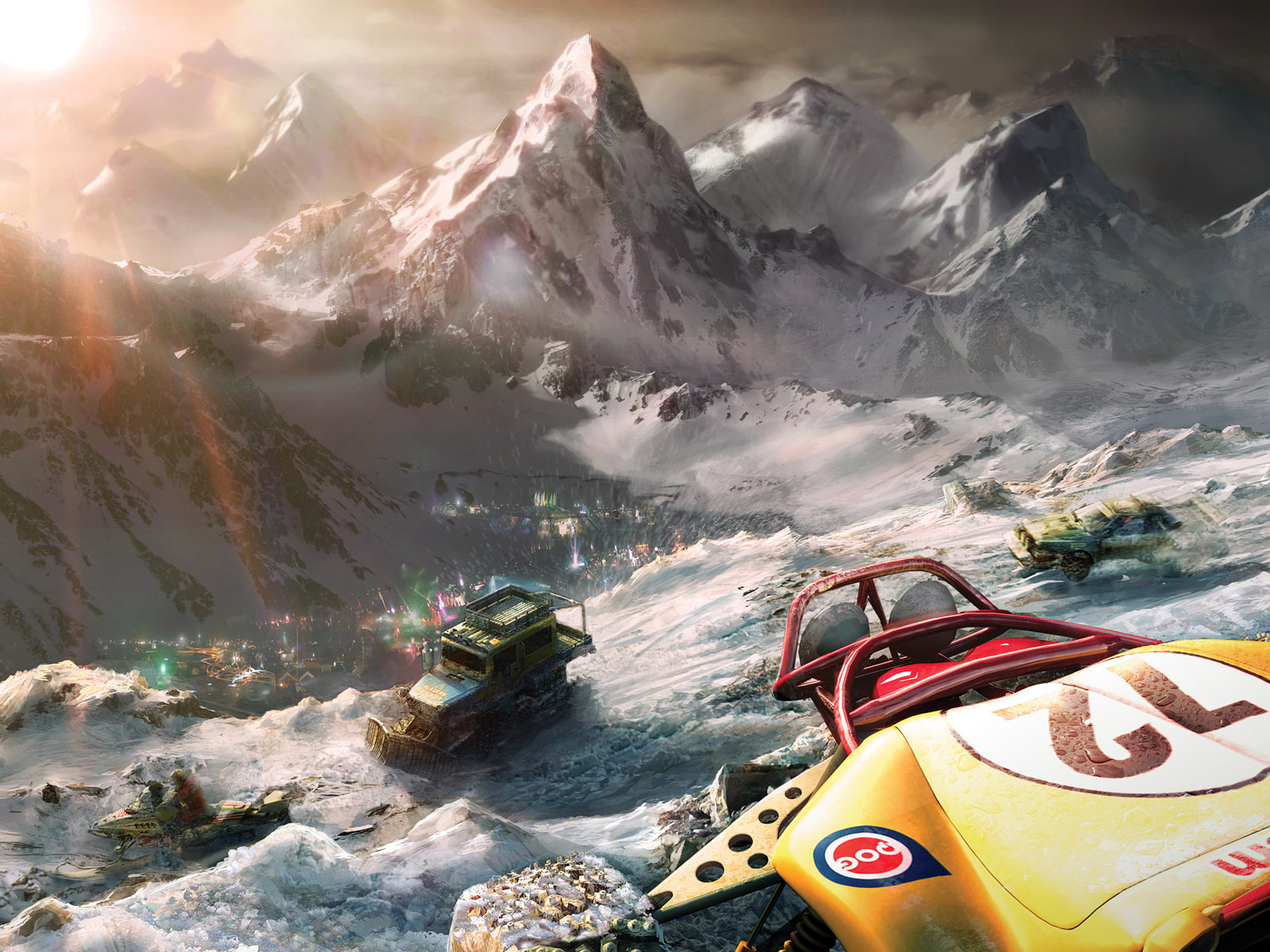 Снежные гонки