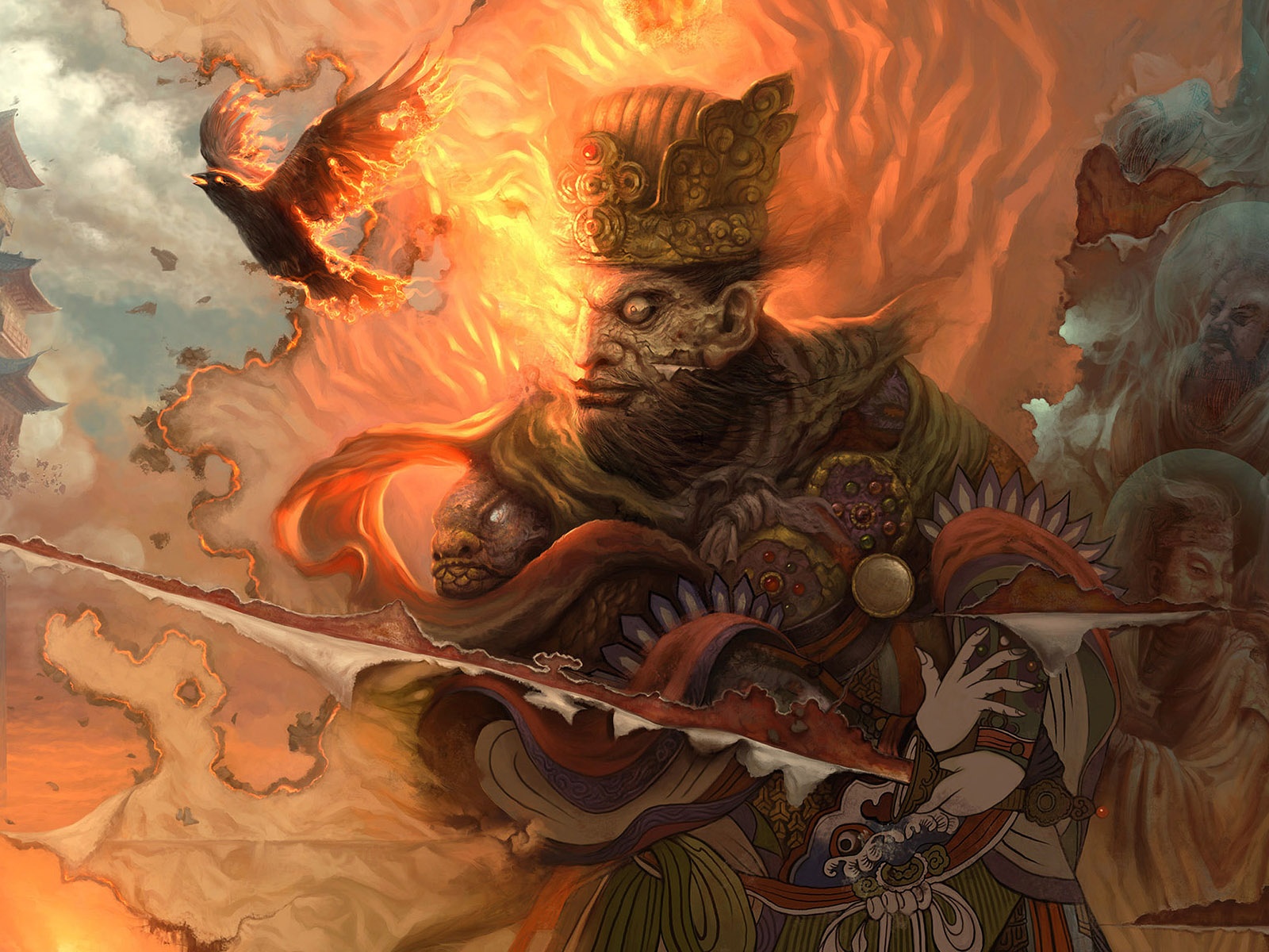 Огненный самурай