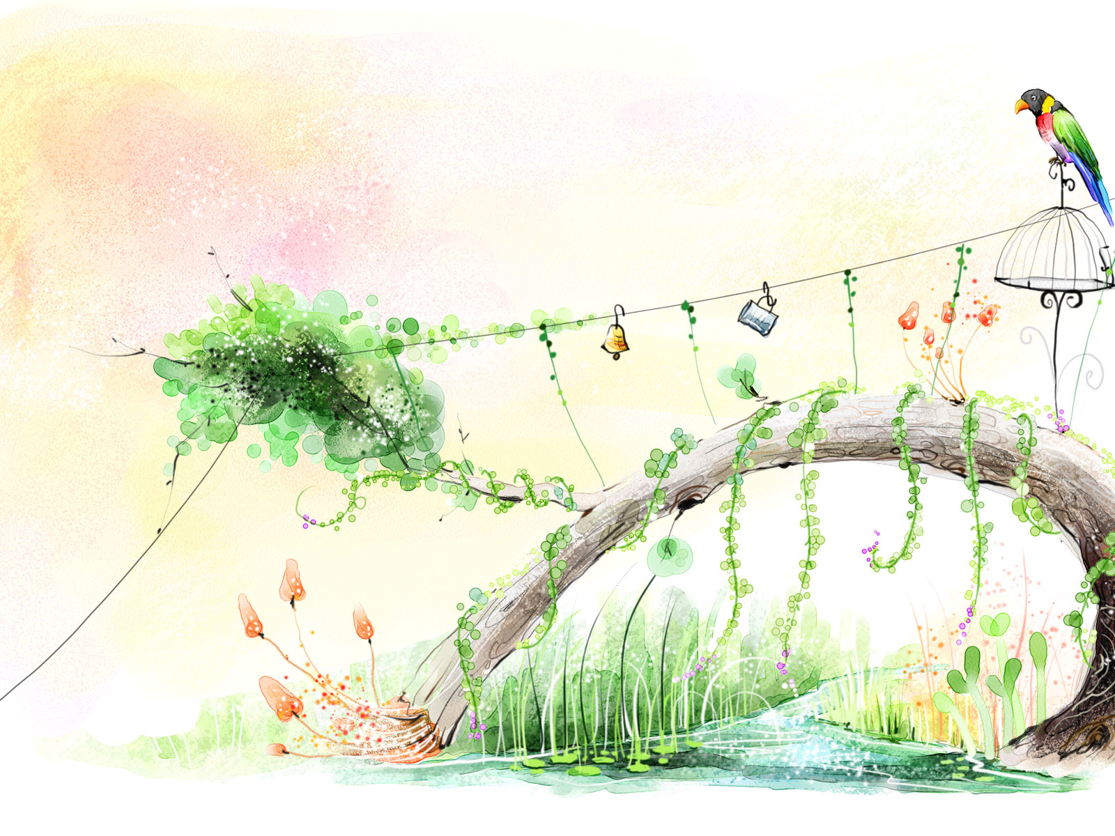 Утром у реки