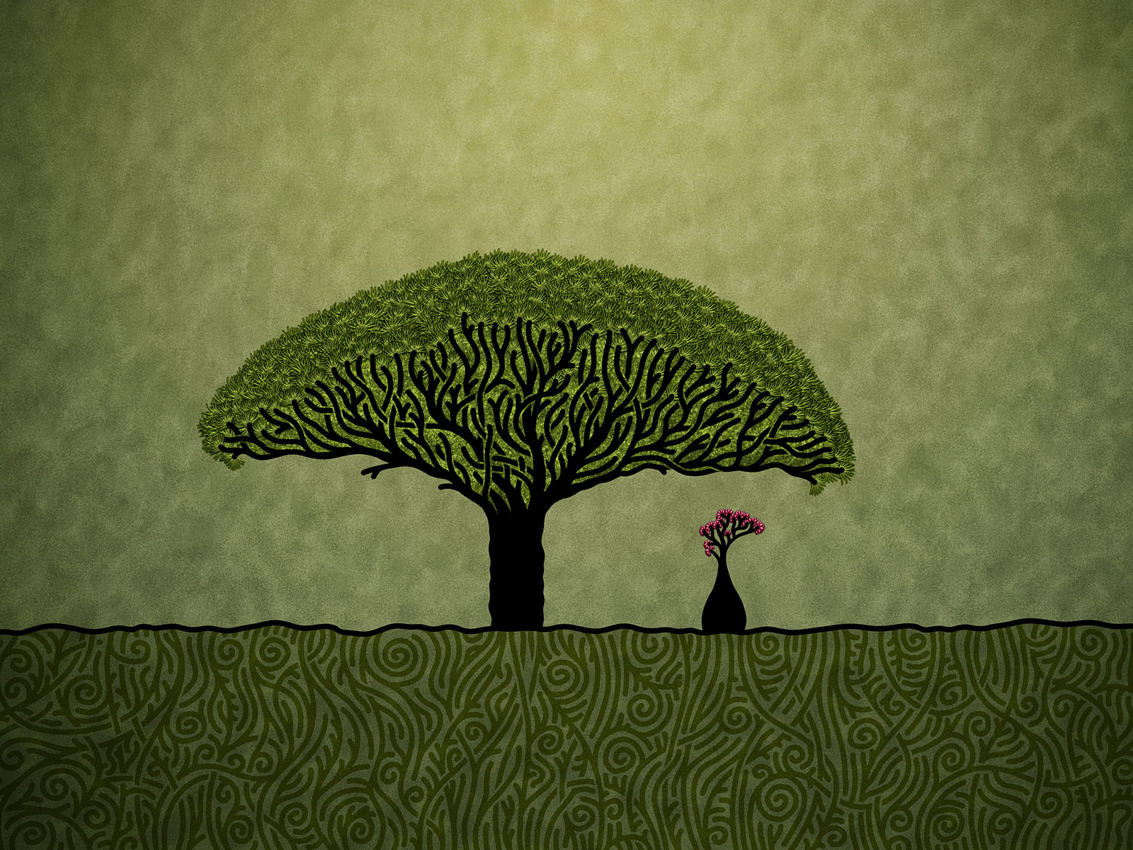 Дерево счастья, здоровья и долголетия