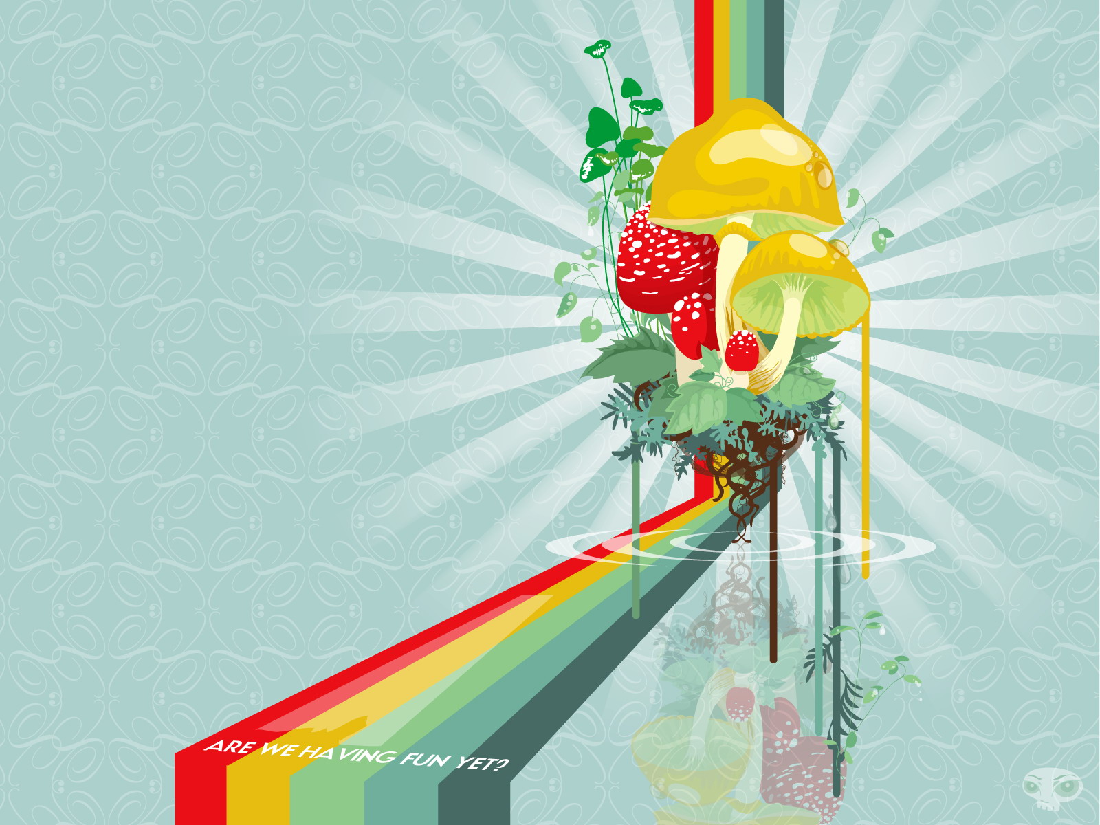 Разноцветные грибы