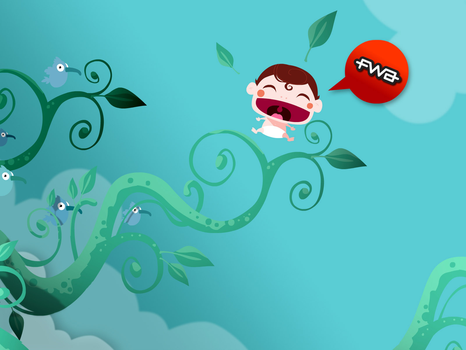 Веселый малыш