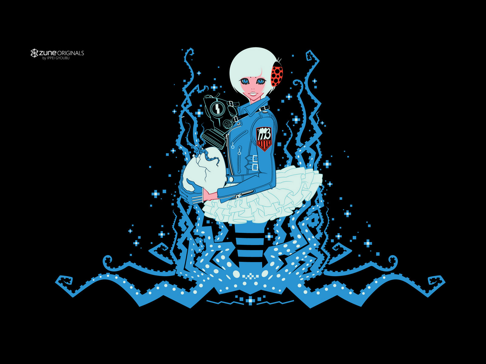 Векторная девчонка