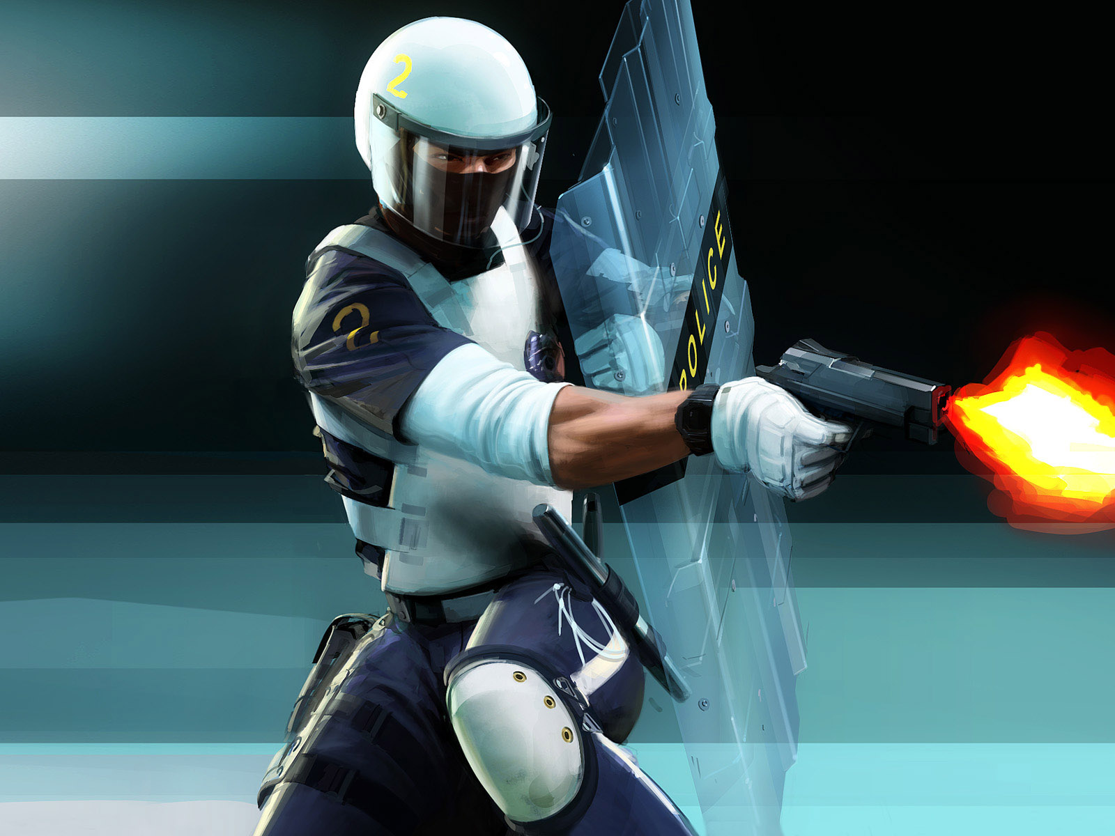 Mirrors Edge полицейский