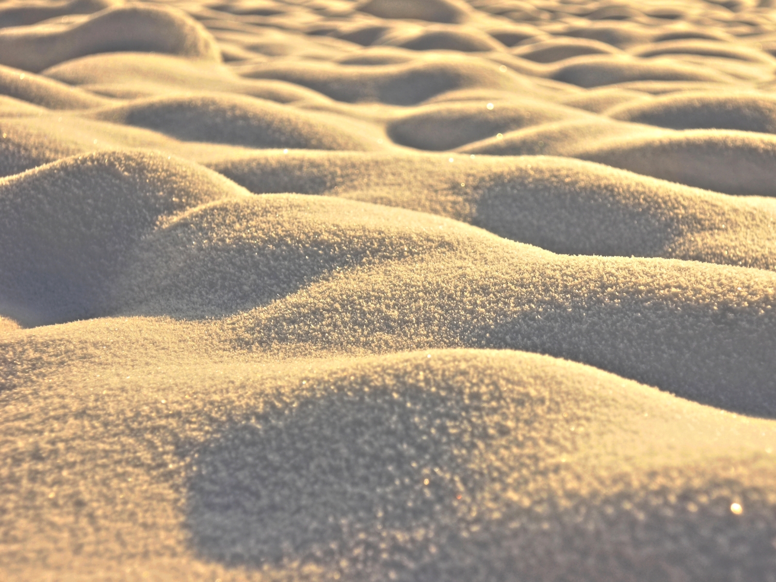 Новогодний снег