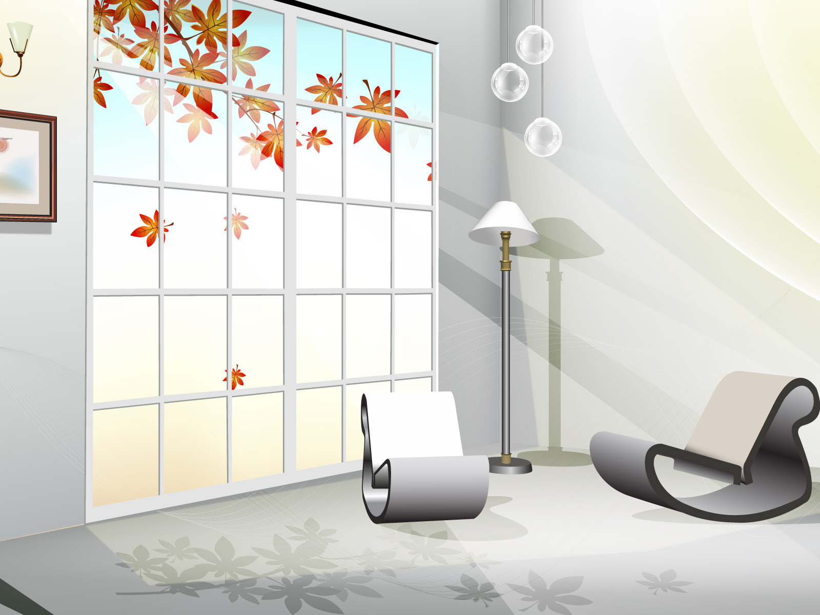 Осень за окном