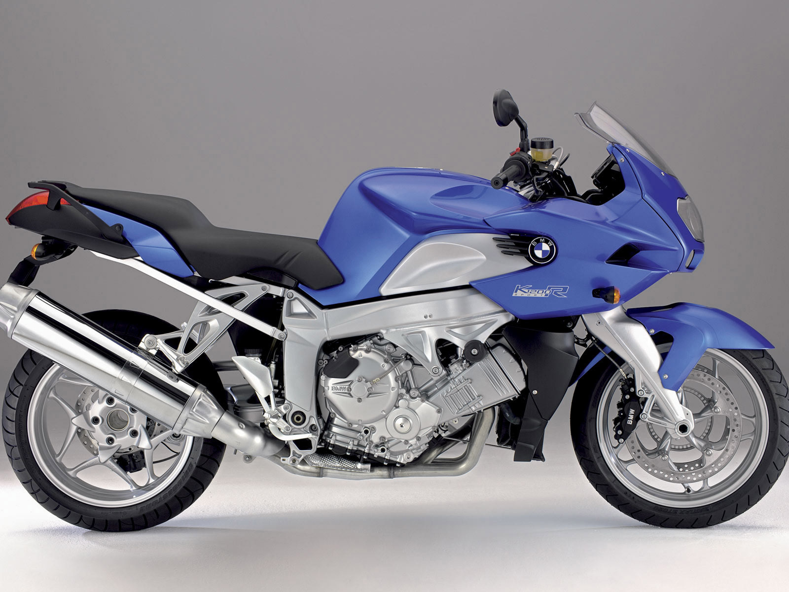 Мотоцикл / Байк BMW K1200 R синий