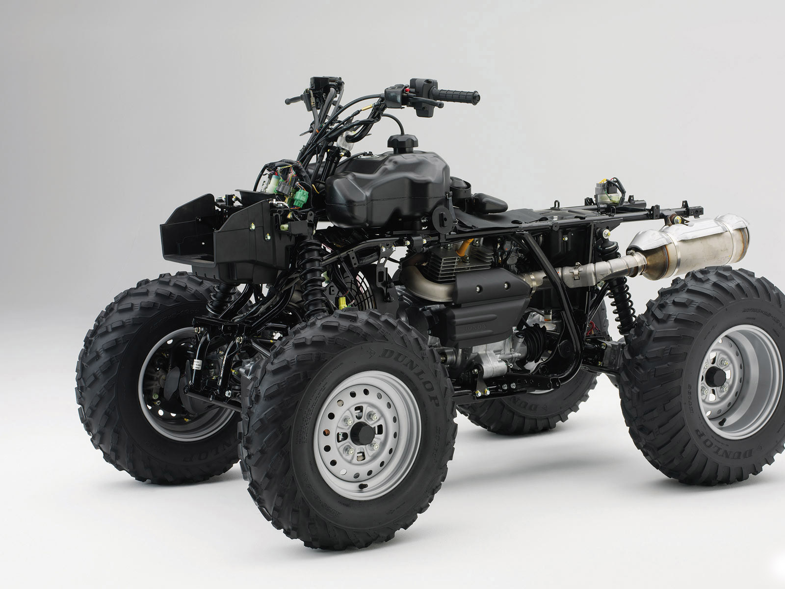 Внутри Хонда квадроцикл