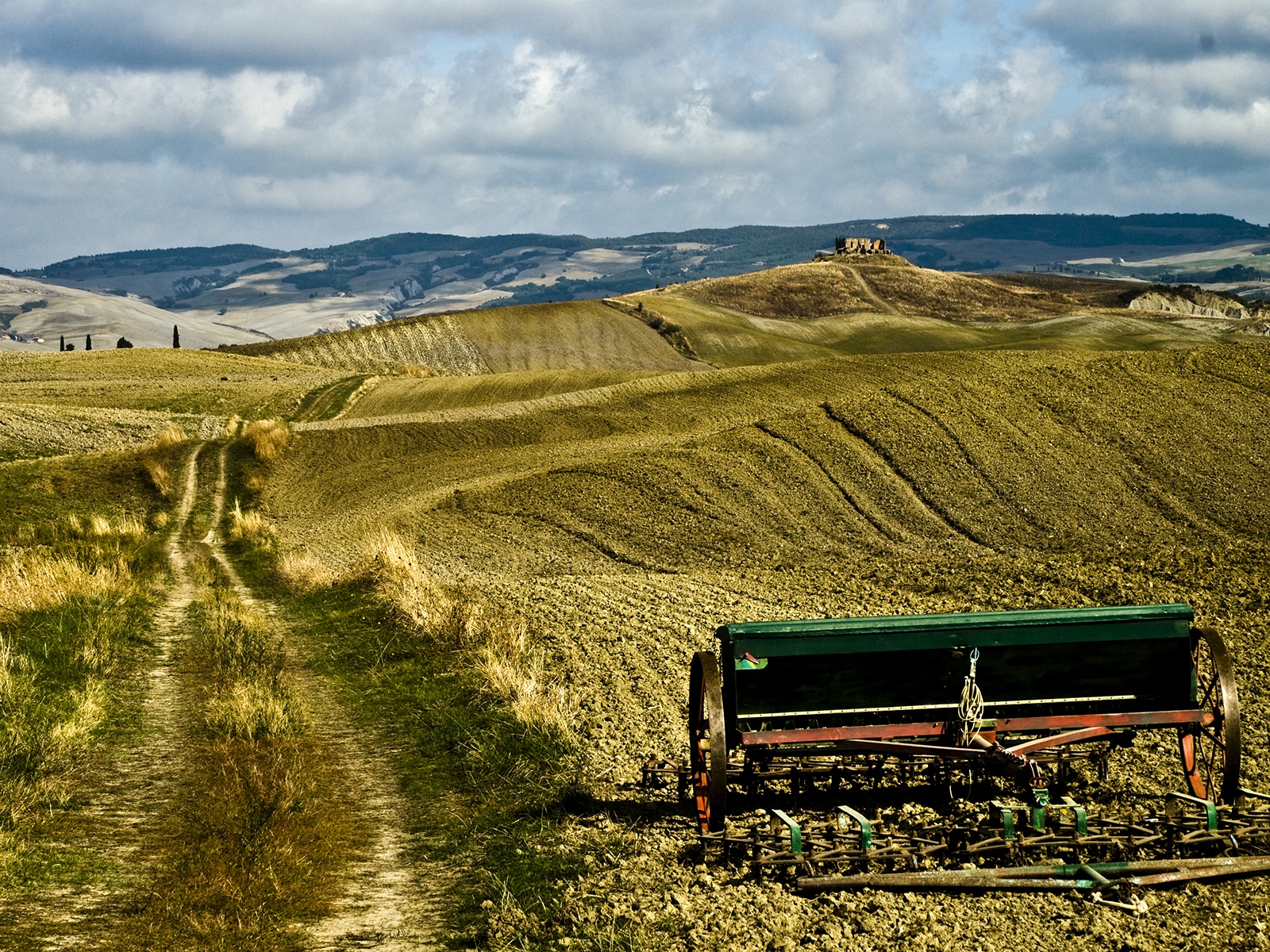 Холмистые поля