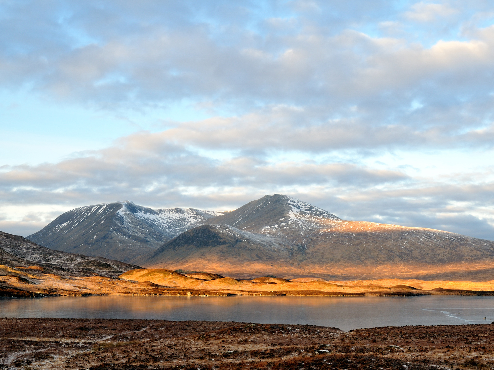 Озеро в горах