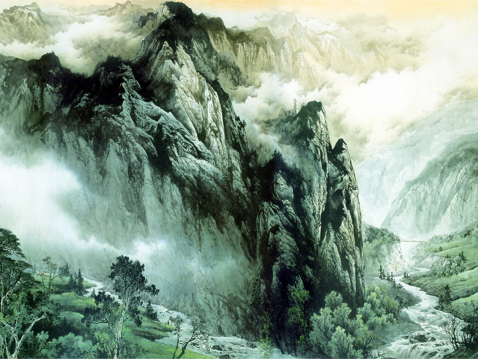 Горная долина