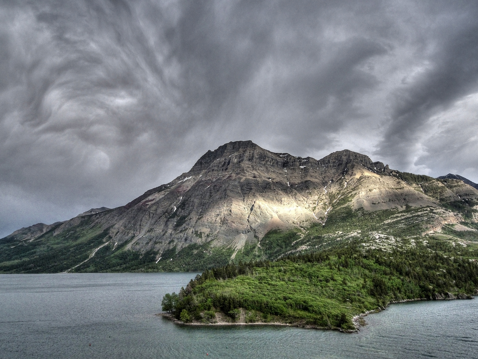 Вид на великую гору