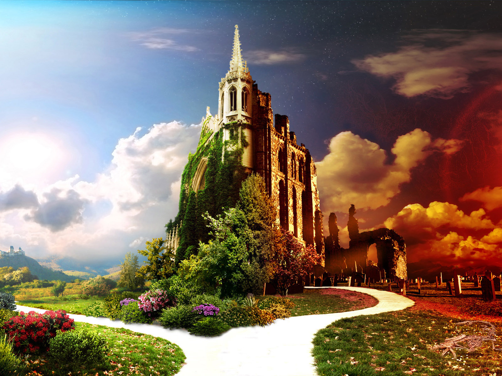 На линии времени