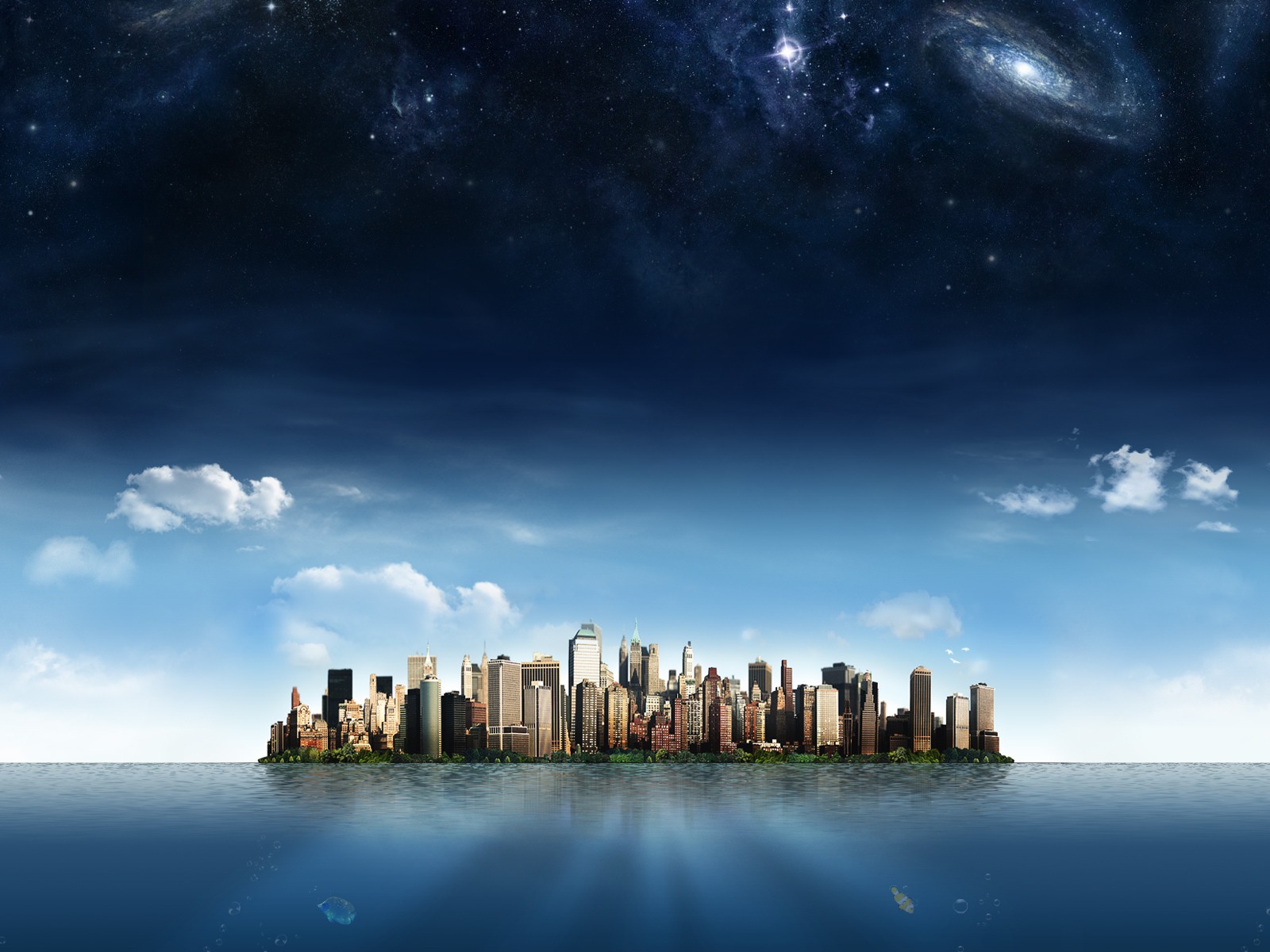 Остров город