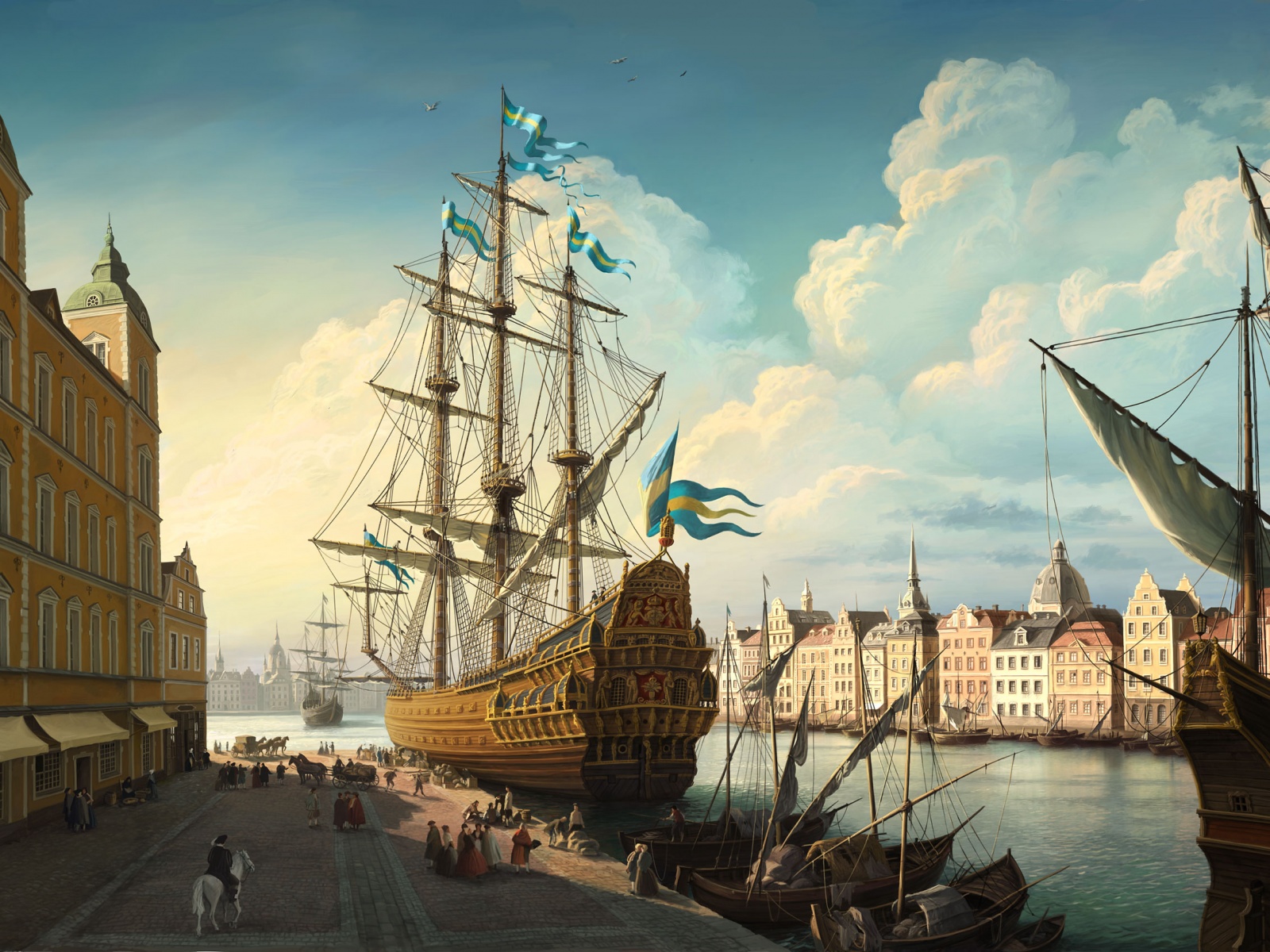 Корабль 18 века