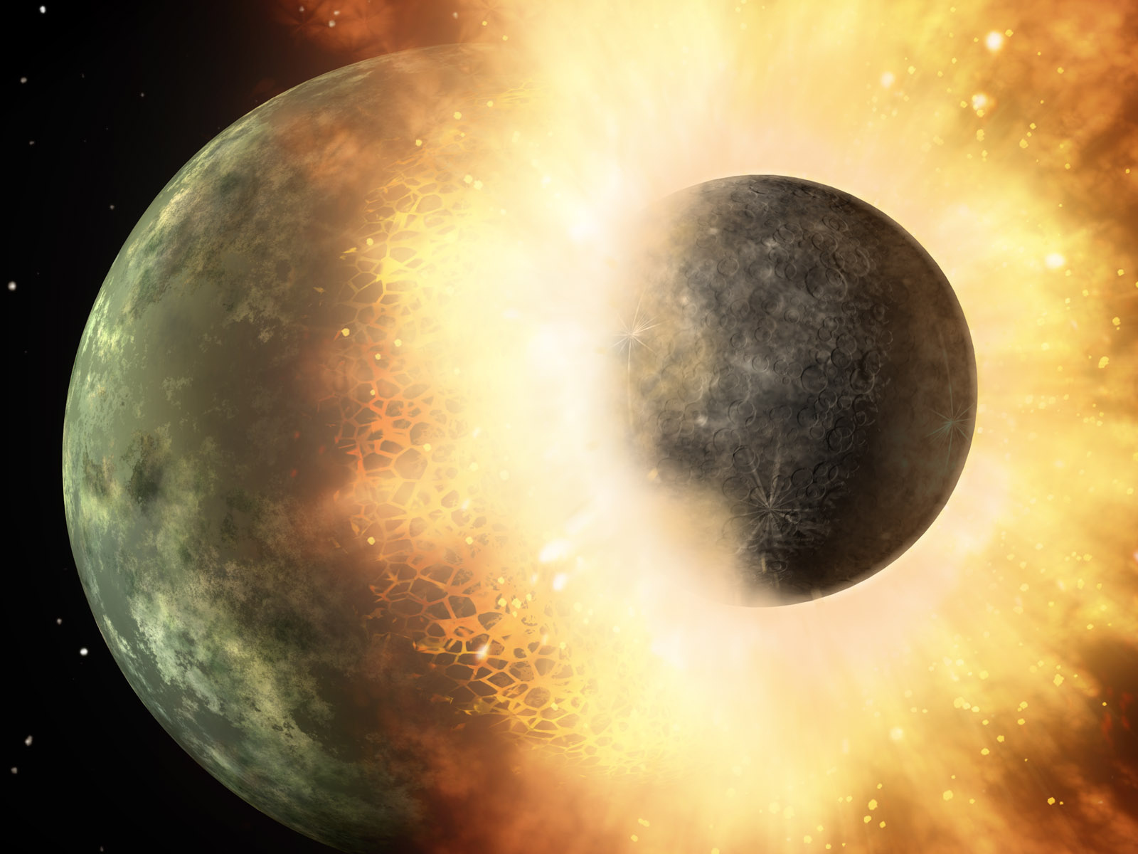 Столкновение планет