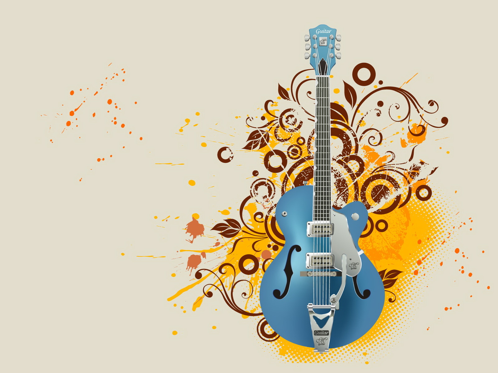 Голубая гитара