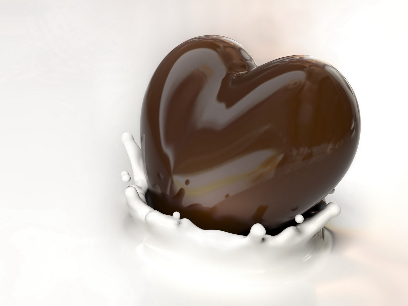 Шоколадное сердце