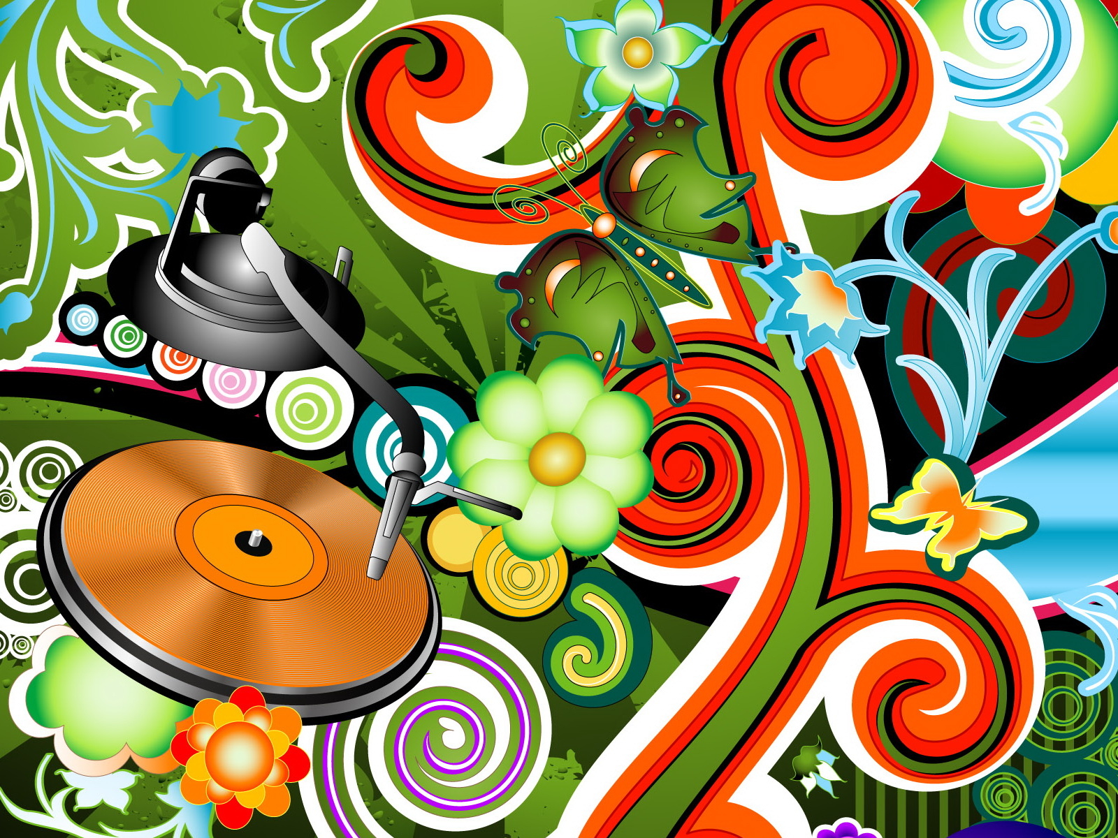 Цветочно-музыкальный микс