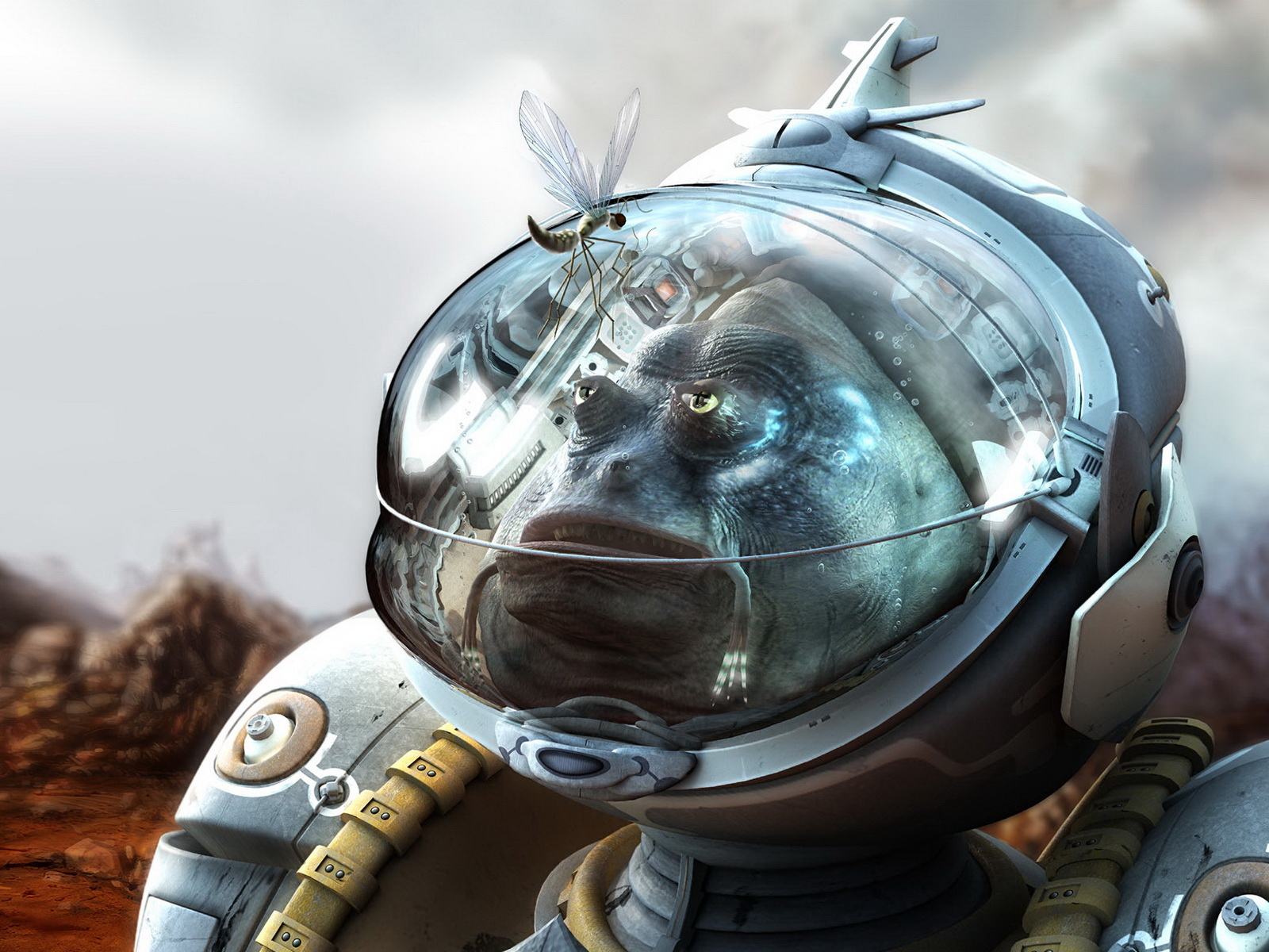 Пришелец в скафандре