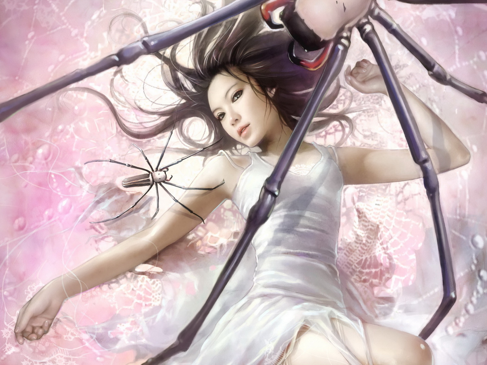 Аниме среди пауков