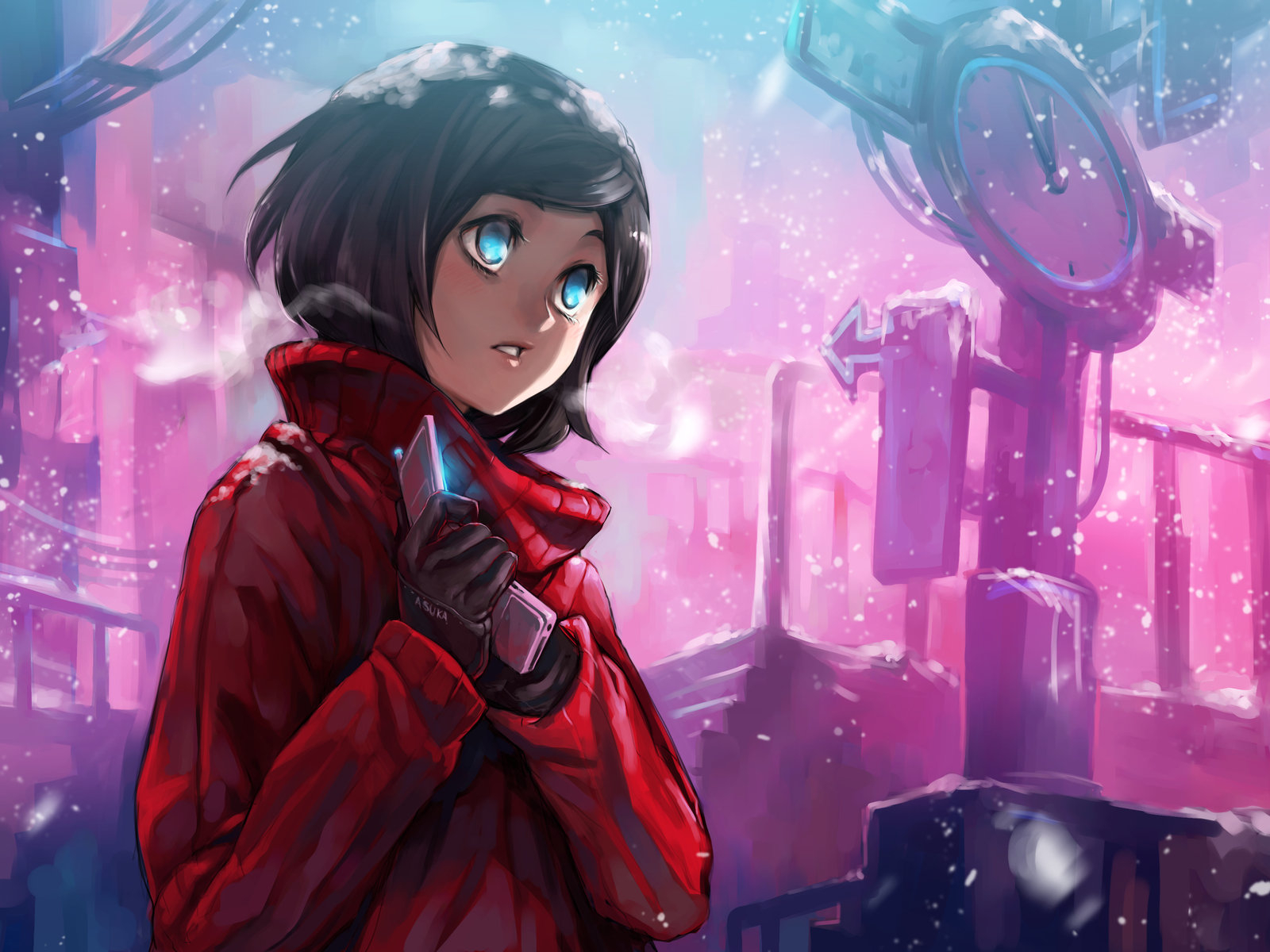 Девочка на улице