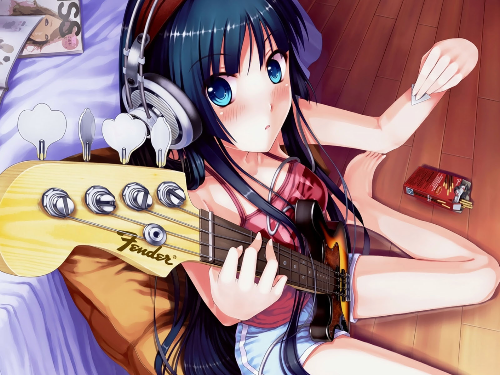 Девочка с гитарой