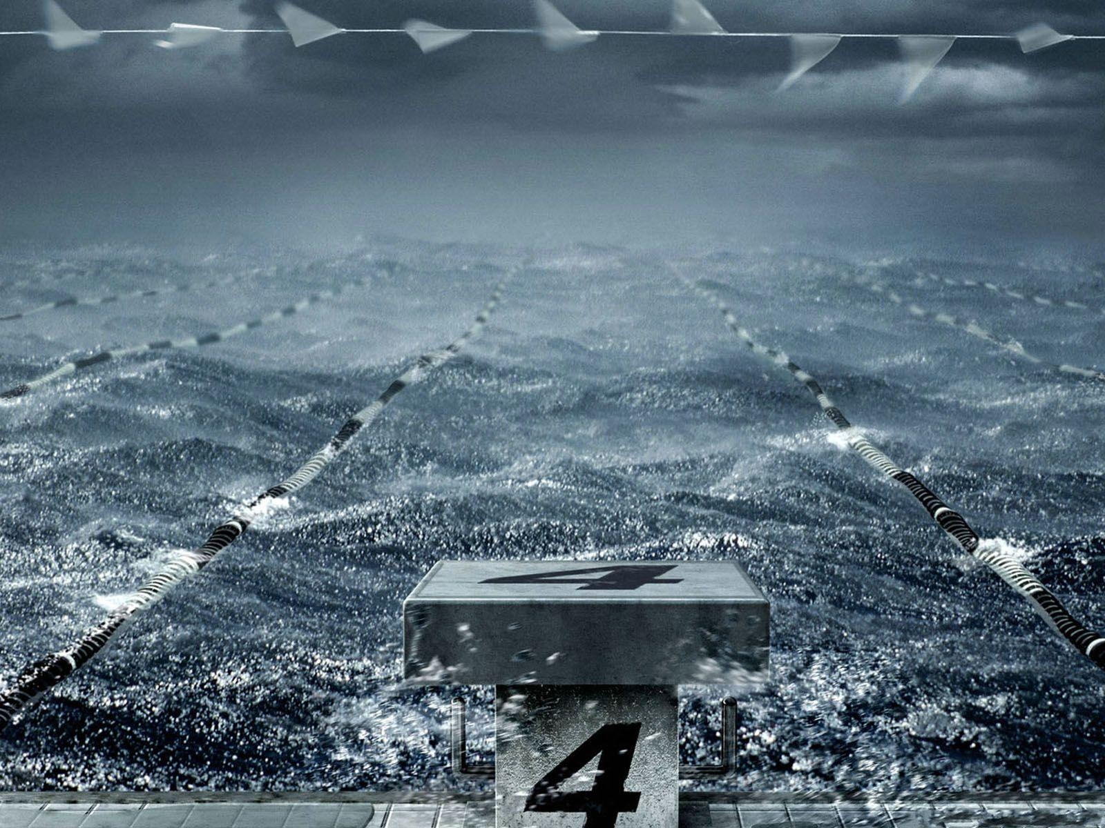 Волнение на дорожке