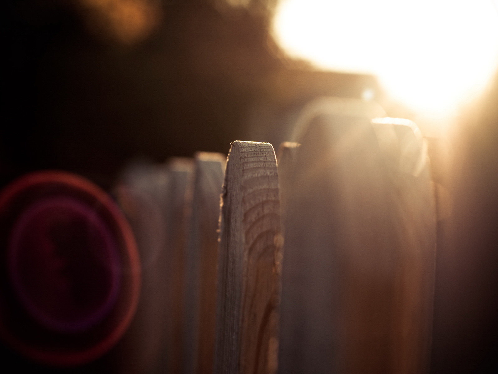 Деревянный забор